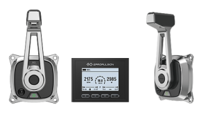ePropulsion - EVO Einhebel-Fernsteuerung, Ferngashebel zur seitlichen Montage für alle EVO Modelle, Spirit, Navy, POD - YA00172960